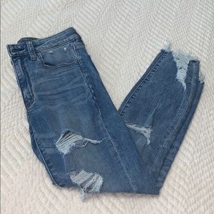 American Eagle ripped jeans